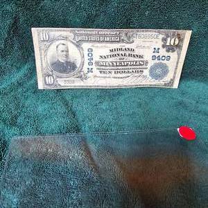 lot 17 image: 1902 $10 Large Minneapolis Note