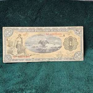 lot 29 image: 1914 $A1 Peso Large Note