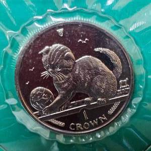 lot 84 image: Crown Coin Scottish Fold Cat (2000)