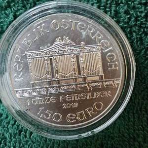 lot 116 image: 2019 Austria Silver 1 oz Round