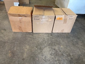 lot 120 image: 3 Boxes of 4 1 Gallon Jugs. 1 Box of Lift off Soap and 2 Boxes Effio Remover Soap