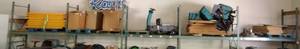 lot 107 image: Green Pallet racking L58 x H10 x D3
