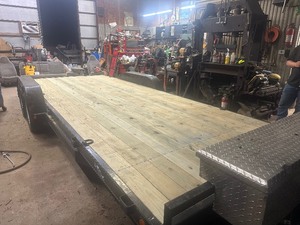 18' Car trailer - New Deck
