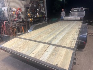 18' Car trailer - New Deck