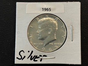 lot 17 image: 1965 Kennedy Half Dollar 40% Silver