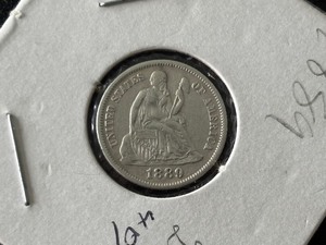 lot 38 image: 1889 Liberty Seated Dime