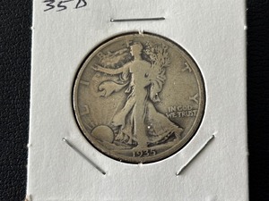 lot 63 image: 1935-D Walking Liberty Half Dollar