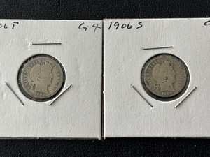 lot 88 image: Barber Dimes