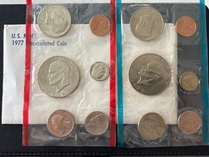 lot 94 image: 1977 P & D Mint Set