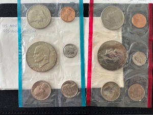 lot 96 image: 1975 P & D Mint Set