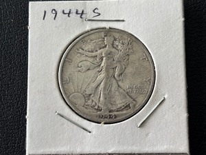lot 77 image: 1944-S Walking Liberty Half Dollar