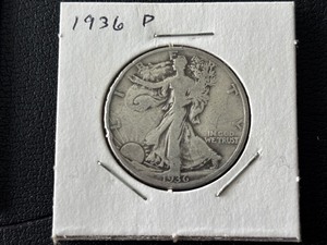 lot 65 image: 1936-D Walking Liberty Half Dollar