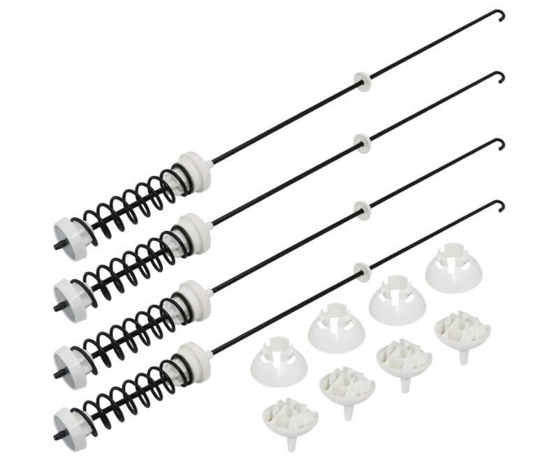 lot 91 image: Brand New W10780048 WTW4800XQ4 WTW4800XQ1 RTW4640YQ1 ATW4675YQ1 Washer Suspension Rod Kit(4 packs) by Beaquicy - Replacement for Whirlpool Kenmore Admiral Maytag Washing Machine $29.99 Retail B