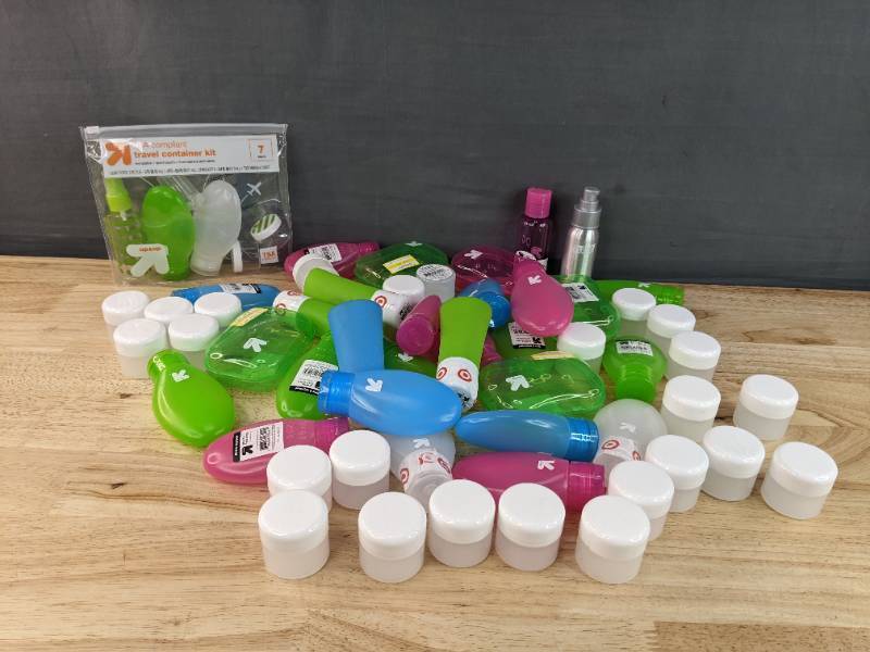lot 168A image: Resellers Dream 61 Brand New Travel Containers N