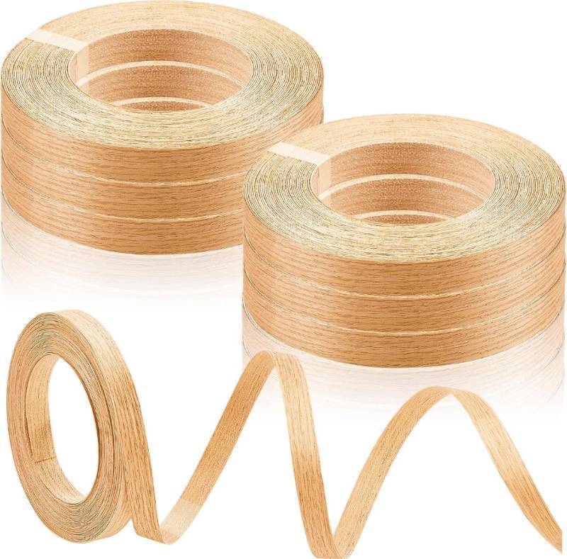 lot 137A image: 6 Rolls of Brand New 34 Inch x 50 ft. Plywood Edge Banding $40.88 Retail B