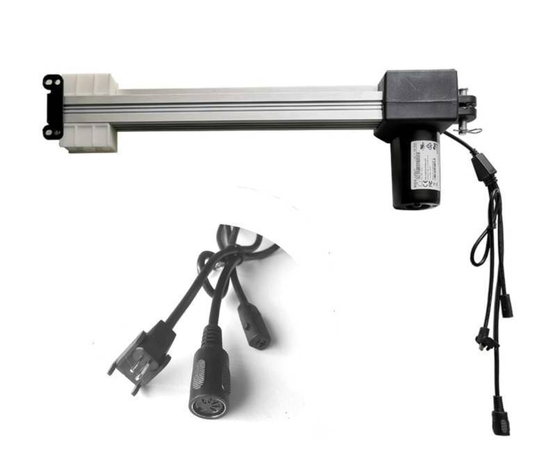 lot 236 image: Fromann JLDQ-1A and JLDQ-11 Motor Actuator JLDQ.11.156.333K for Power Electric Bed Recliner Chair with 4 Screws, 2 Nuts B