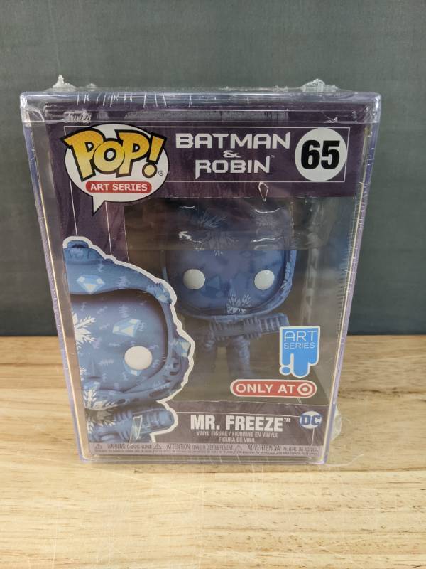 lot 51 image: New Funko Pop Art Series DC Batman & Robin Mr. Freeze 65 N