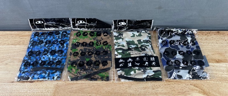 lot 2E image: 4 Brand New Balaclavas N