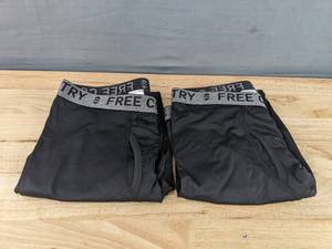 lot 137 image: 2 Brand New Mens Free Country Long Underwear Black Size Small N