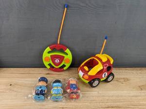 lot 116 image: Brand New Liberty Imports My First Cartoon RC Remote Control Cars for Toddlers Ages 1-3 N