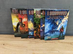lot 133 image: 5 Brand New I Survived Paperback Books by Lauren Tarshis N