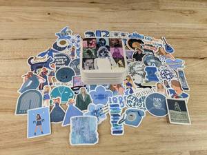lot 52 image: Brand New Taylor Swift Travel Jewelry Box 60 Total Stickers N