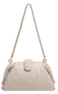 lot 87 image: Brand New Woven Clutch Purse Shoulder Bag for Women Soft Tote Bag Shell Handbag Crossbody Bags Vegan Leather Shoulder Underarm Bag 2025 $51.99 Retail N