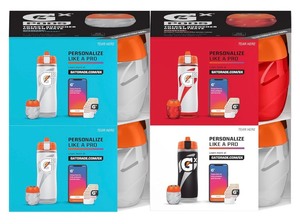lot 5A image: Brand New Gatorade Variety 16 Pack Gx Pods - Glazier Freeze, Fruit Punch & Glacier Cherry N