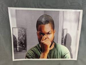 lot 190 image: Brand New Ice Cube Friday Movie Wall Canvas 12X18 N
