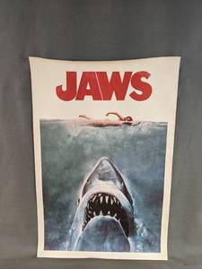lot 149 image: Brand New JAWS Canvas Print Poster 12 x 18 N