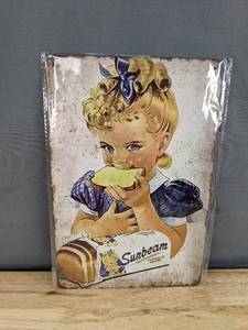 lot 85H image: Brand New Sunbeam Aluminum Sign N