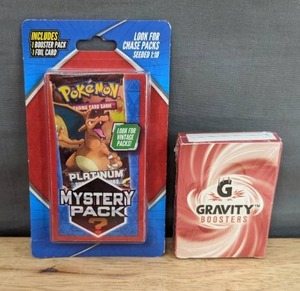lot 55H image: Brand New Pokmon Mystery Pack Look for Chase Packs Seeded 110 and Pokmon Gravity Boosters Trading Cards N