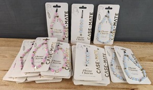 lot 61H image: Resellers Dream 20 Brand New Case Mate Phone Charms Attaches To All Phone Cases Pink and Blue N