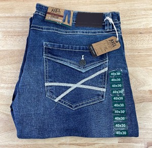 lot 22C image: Brand New Mens T.K. Axel Slim Boot Stretch Jeans Size 40 X 30 $59 Retail N