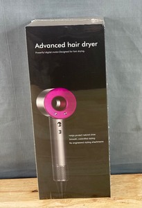 lot 6B image: Brand New Unbranded Advanced Powerful Hair Dryer with Digital Motor for Fast Drying $200 Retail N