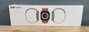 lot 43B image: Brand New GS8 Ultra Smartwatch with Titanium Color Case and Starlight Sport Band N