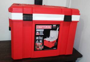 NEW Craftsman 30 QT Rolling Cooler.