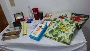 lot 67 image: Vintage Gift Wrap, Tags, Advertising.