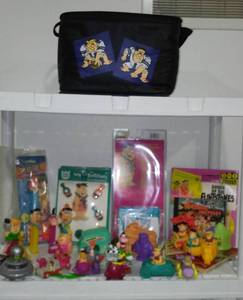 lot 87 image: Assorted Flintstone Collectibles.