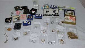 lot 127 image: HE, GE Espo, Gold Filled Bicentennial, Rings, Bracelet, Pendants, Genuine Opals and More.