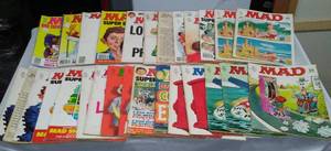 lot 86 image: Vintage Mad Magazines (27)