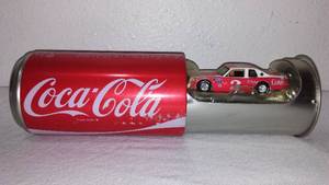 lot 72 image: DALE EARNHARDT Diecast Stock Car in Coca-Cola Can 2000 Vintage Collectible