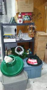 lot 78 image: Huge Lot of Seasonal, Christmas Decorations.