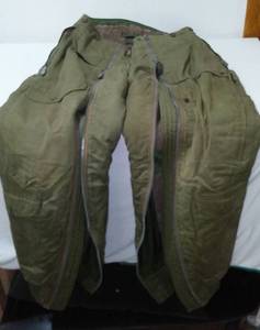 lot 115 image: Vintage WWII Army Air Force A-11 Flying Pants.