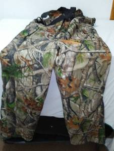 lot 116 image: Creek Side Camouflage Bibs.