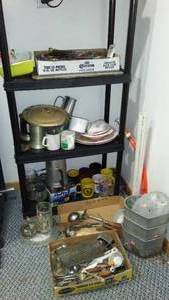 lot 133 image: Vintage and Collectible Houseware. Campbell Soup, Aluminum Roaster , A and W