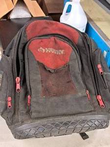 lot 227 image: Husky 18 Tool Backpack