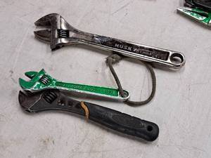 lot 234 image: Lot of (2) Adjustable Wrenches