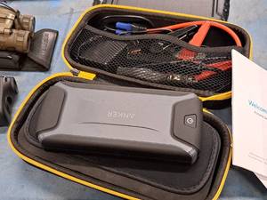 lot 265 image: Anker Portable Jump Starter with Case