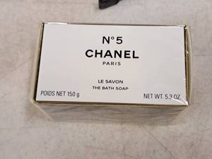 lot 288 image: Bleu de Chanel No. 5 Le Savon 5.3-oz Bath Soap